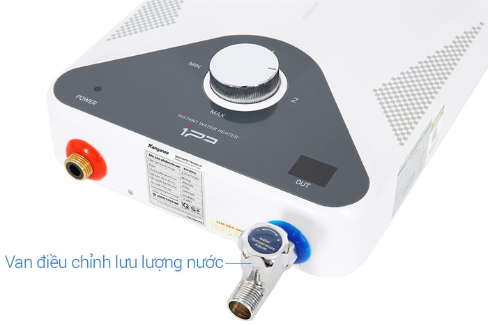 Máy nước nóng trực tiếp Kangaroo 4000W KG589G