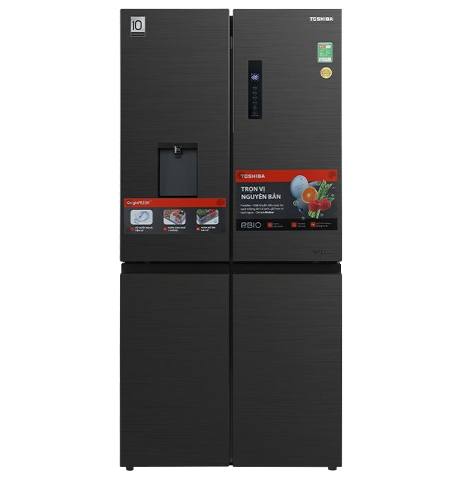 Tủ lạnh Toshiba Inverter 471 lít Multi Door GR-RF606WI-PMV(60)-AG