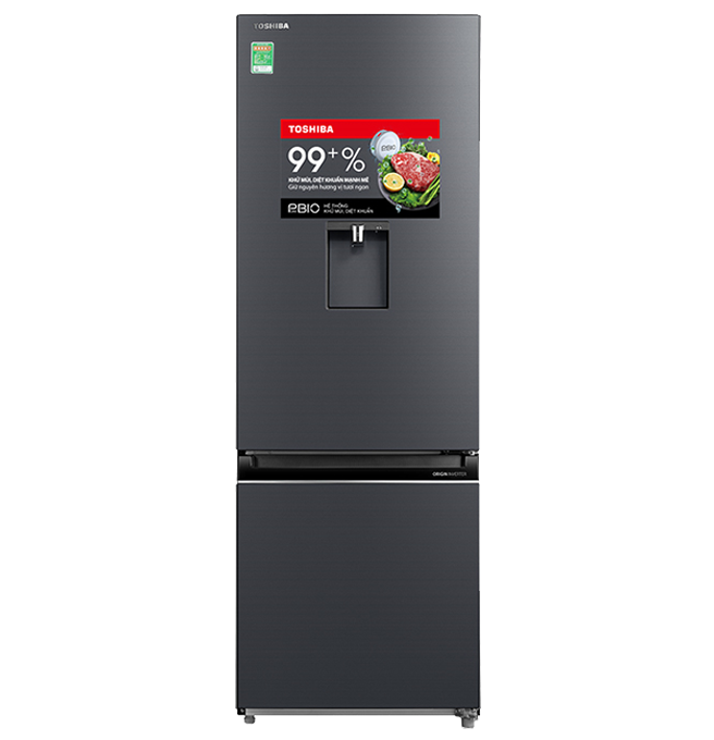 Tủ lạnh Toshiba Inverter 322 lít GR-RB405WE-PMV(06)-MG